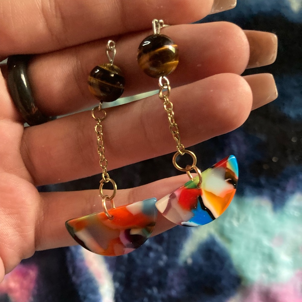 Custom Handmade Crystal Earrings